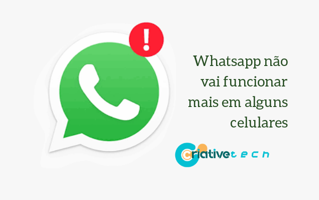WhatsApp não vai funcionar mais em alguns celulares