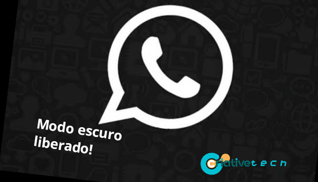 WhatsApp libera modo escuro para Android