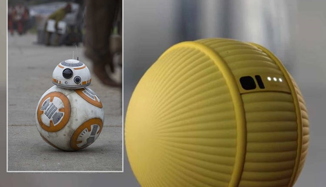 Samsung apresenta robô parecido com BB-8 de Star Wars