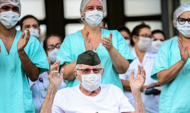 Coronavírus: 55% dos pacientes no Brasil com covid-19 já se curaram