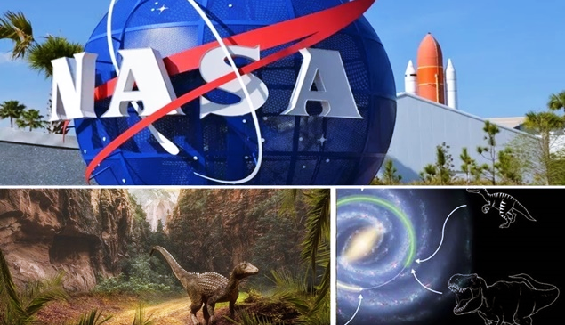 Nasa mostra em vídeo que dinossauros viviam em outra parte da galáxia