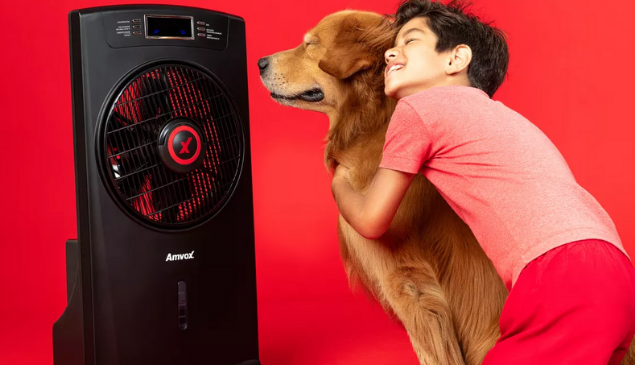Climatizador de ar Amvox promete refrescar com economia